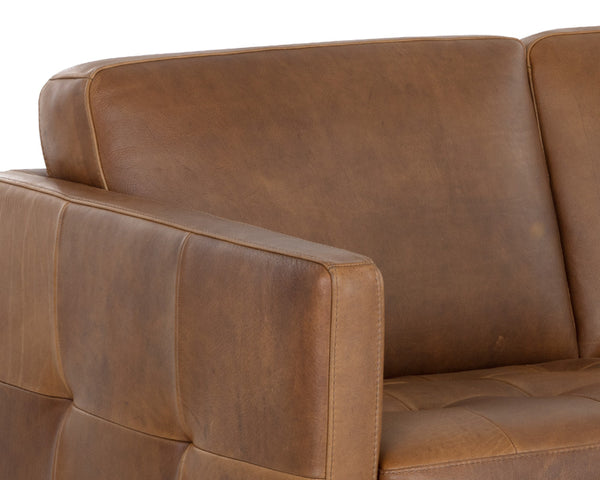 KARMELO SOFA - COGNAC LEATHER