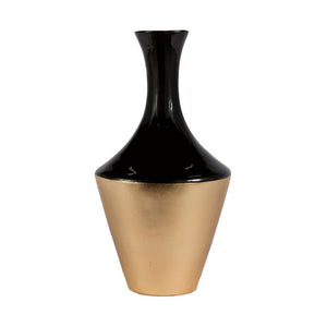 Gilded Cardboard Sculpture Vases