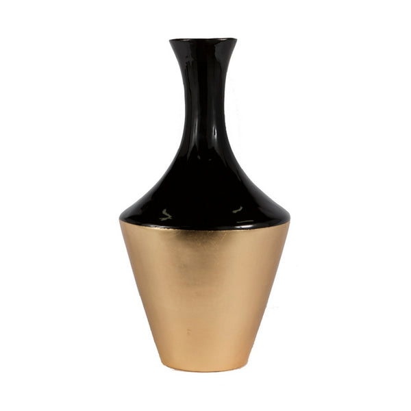 Gilded Cardboard Sculpture Vases