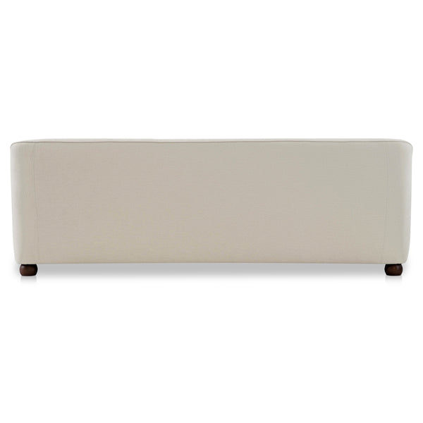 Moe's Amira Sofa in Oat Beige - Polyester Upholstery