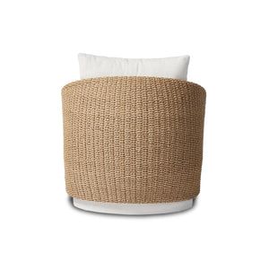 Maven Outdoor Swivel Chair - Alessi Linen