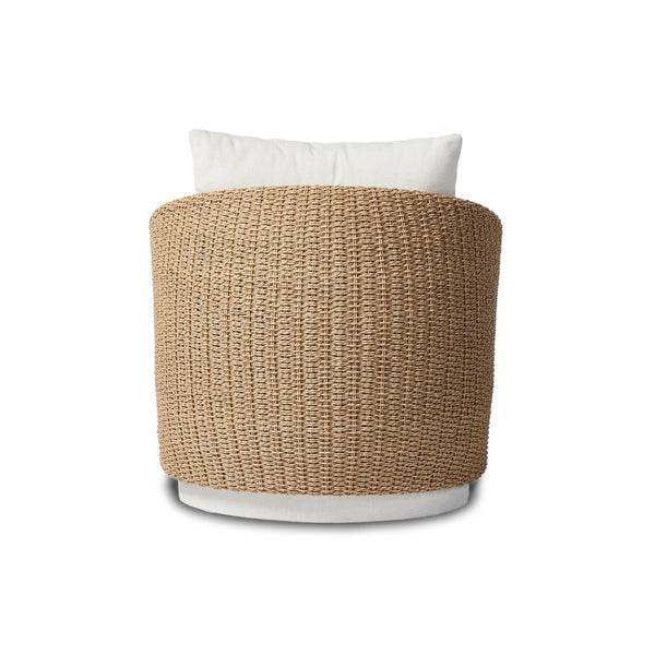Maven Outdoor Swivel Chair - Alessi Linen
