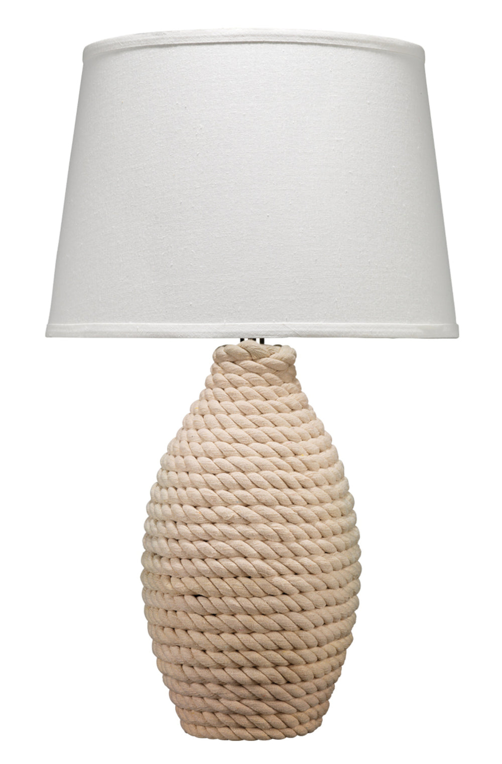 Rope Table Lamp, Off White