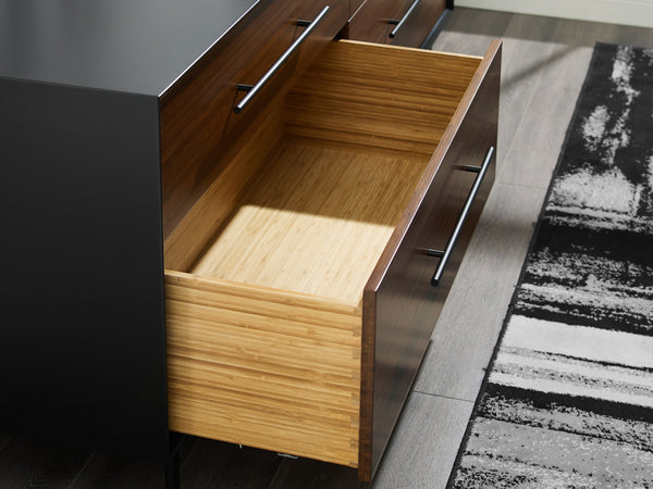 Park Avenue 4 Drawer Double Dresser