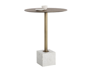 KATA BAR TABLE - WHITE MARBLE
