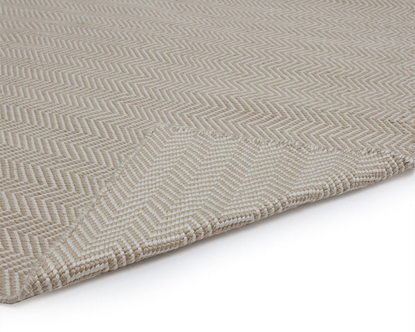 CUSCO HAND-WOVEN RUG - OYSTER / GREY - 8' X 10'
