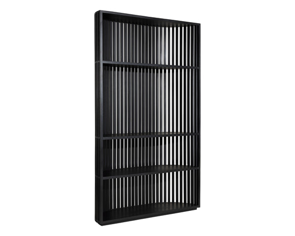 TESSA BOOKCASE - BLACK