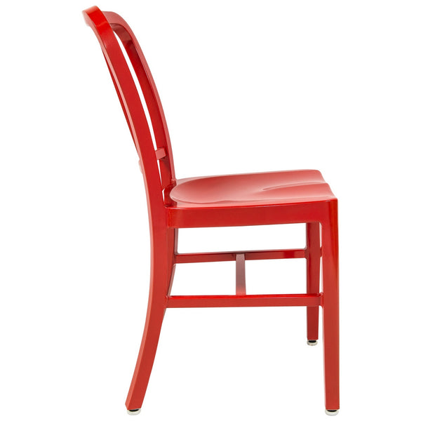 HILLEROD SIDE DINING CHAIR - RED