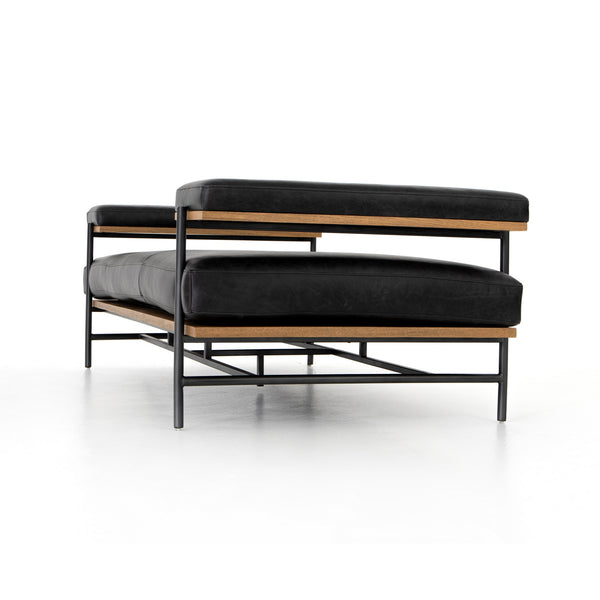 Kennon Chaise in Sonoma Black