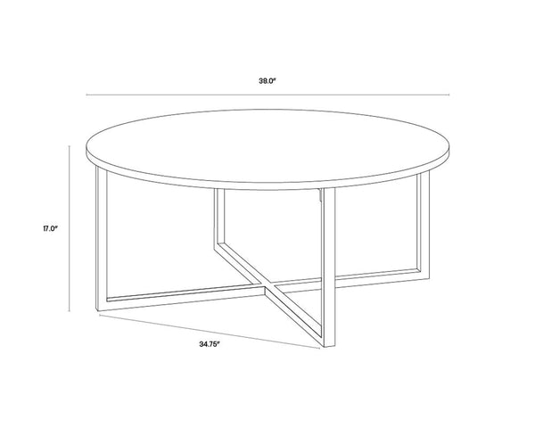 KIARA COFFEE TABLE - ROUND