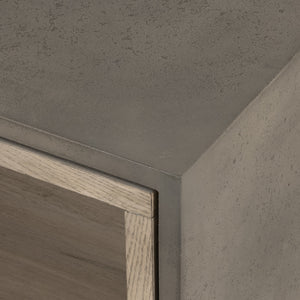 Faro Coffee Table In Dark Grey Concrete