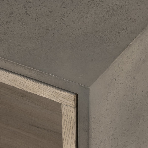 Faro Coffee Table In Dark Grey Concrete