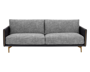 ASHI SOFA - NASH ZEBRA / COAL BLACK