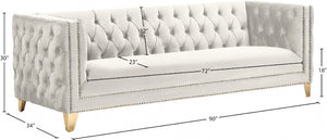 Caroline Velvet Sofa