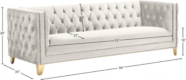 Caroline Velvet Sofa