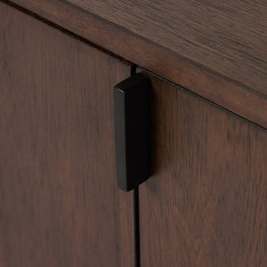 Castillo Media Console In Chestnut Parawood