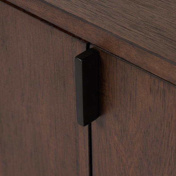 Castillo Media Console In Chestnut Parawood