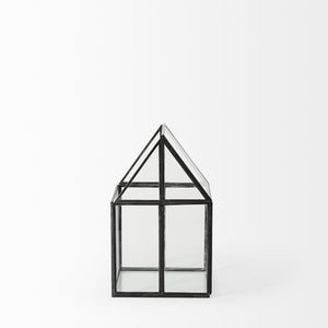 Sikes (Small) 6L x 6W x 10H Glass Terrarium