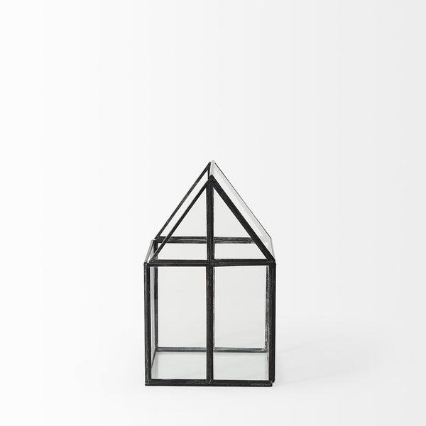 Sikes (Small) 6L x 6W x 10H Glass Terrarium