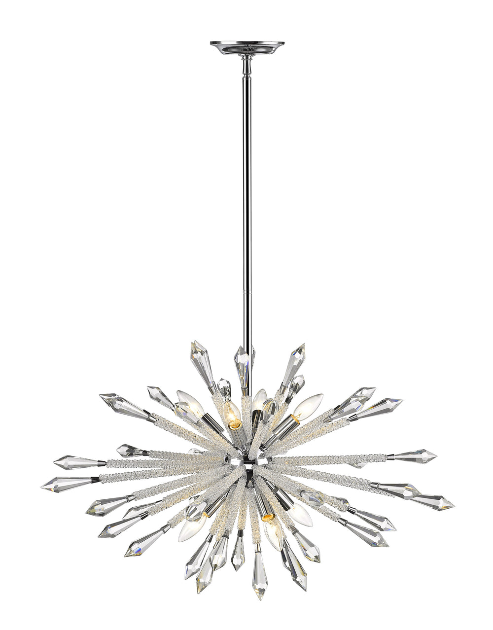 Soleia 8 Light Chandelier in Chrome  Finish