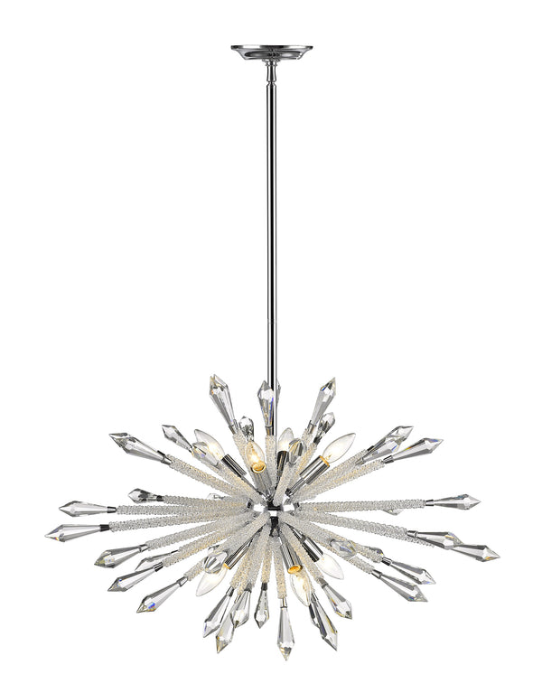Soleia 8 Light Chandelier in Chrome  Finish