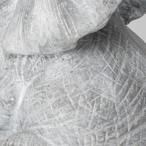 Tantor (15.9"H) Gray Resin Elephant Calf Table Lamp