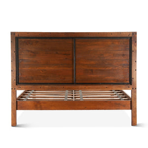 Cosmopolitan King Bed, Honey Brown