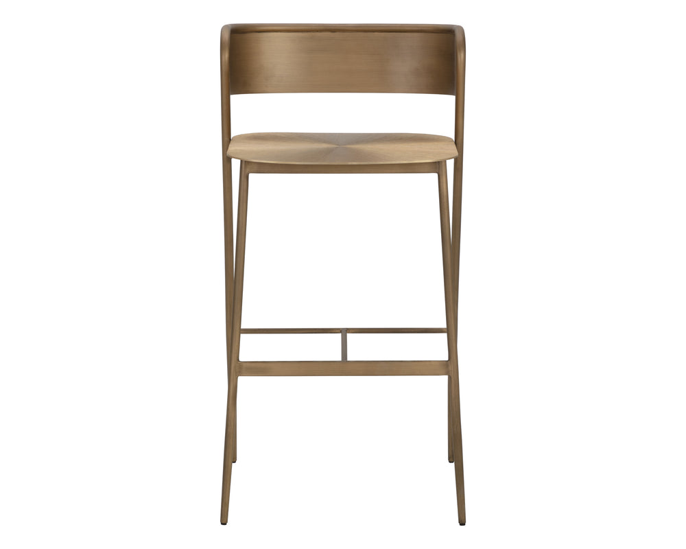KEANU BARSTOOL - ANTIQUE GOLD