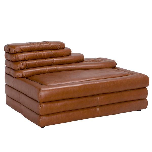 Bandera Sofa, Cr, Roche Tan Leather
