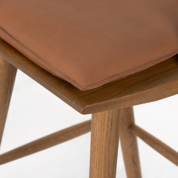 Lewis Windsor Stool W Cushion In Counter