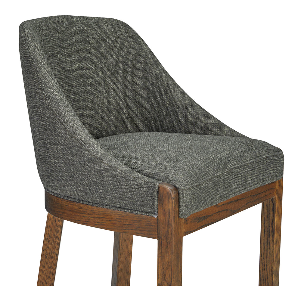 Moe's Edward Counter Stool in Heather Green
