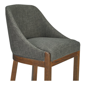 Moe's Edward Counter Stool in Heather Green