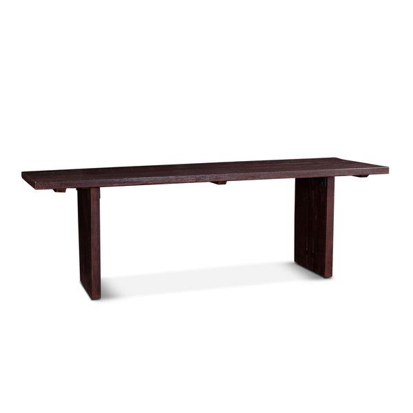 Barnwood 94" Dining Table Jacobean Brown