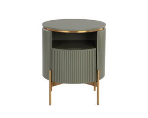 PALOMA END TABLE - SAGE GREEN