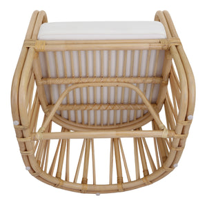 Shanaya Rattan Accent Arm Chair, Natural