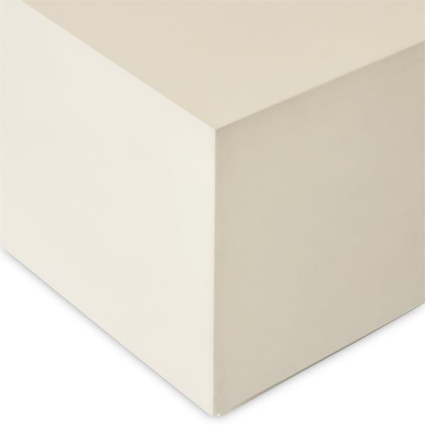 Parish Concrete Cube In White Concrete