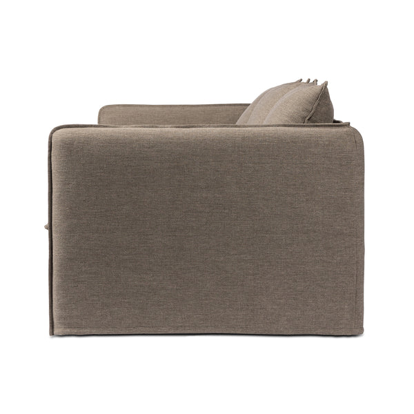 Andre Outdoor Sofa 96" in Alessi Fawn