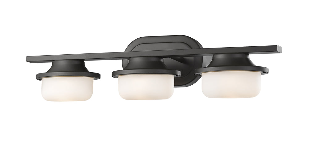 Optum  3 Light Vanity  in Bronze Finish