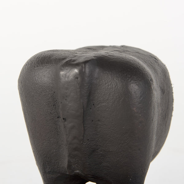 Taurus III (Set of 2) 9L x 4W Black Cast Aluminum Bull Bookends