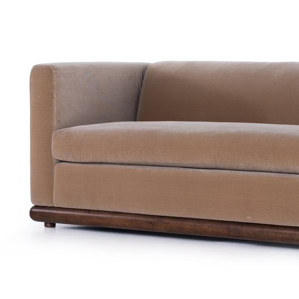 Elizabeth Sofa In 82" In Surrey Taupe