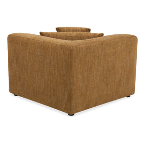 Moe's Lowtide Corner Chair Amber Glow