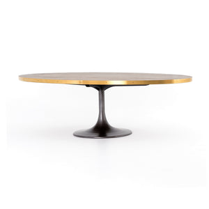 Evans 98" Oval Dining Table