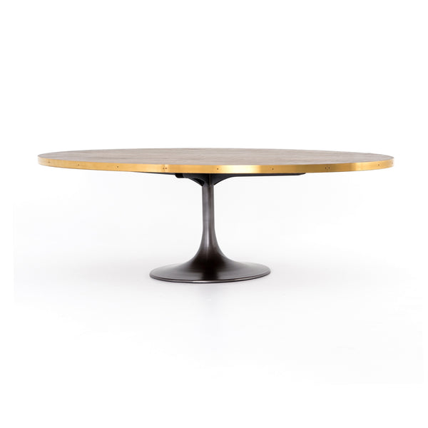 Evans 98" Oval Dining Table