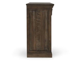 Adelaide Solid Wood 9-Drawer Dresser in Cocoa Brown