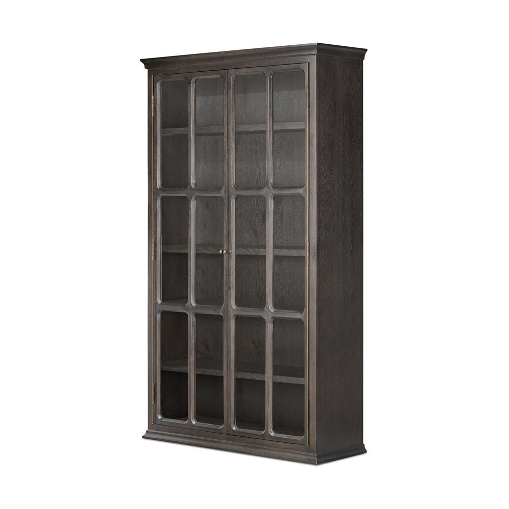 Dawes Cabinet - Smoked Black Oak