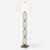 Link Brushed Gold Floor Lamp