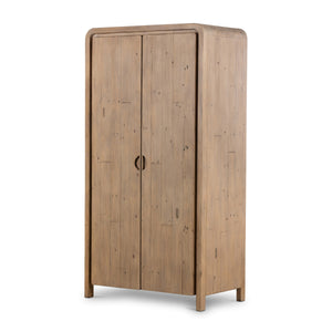 Everson Cabinet In Scrubbed Teak