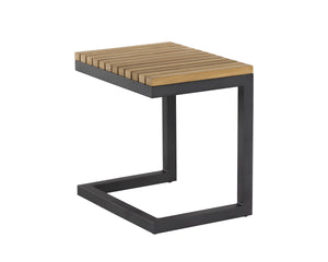 GENEVE C-SHAPED END TABLE