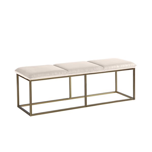 Alley Bench - Burnished Brass - Piccolo Prosecco