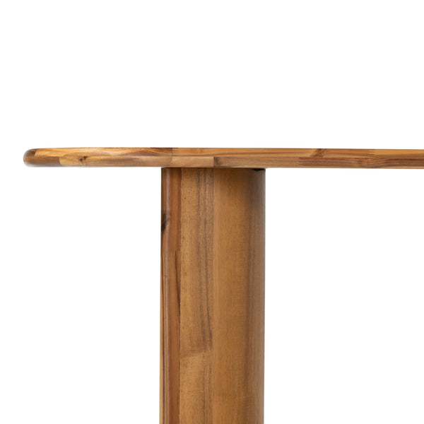 Paden Large Console Table In Sandy Acacia